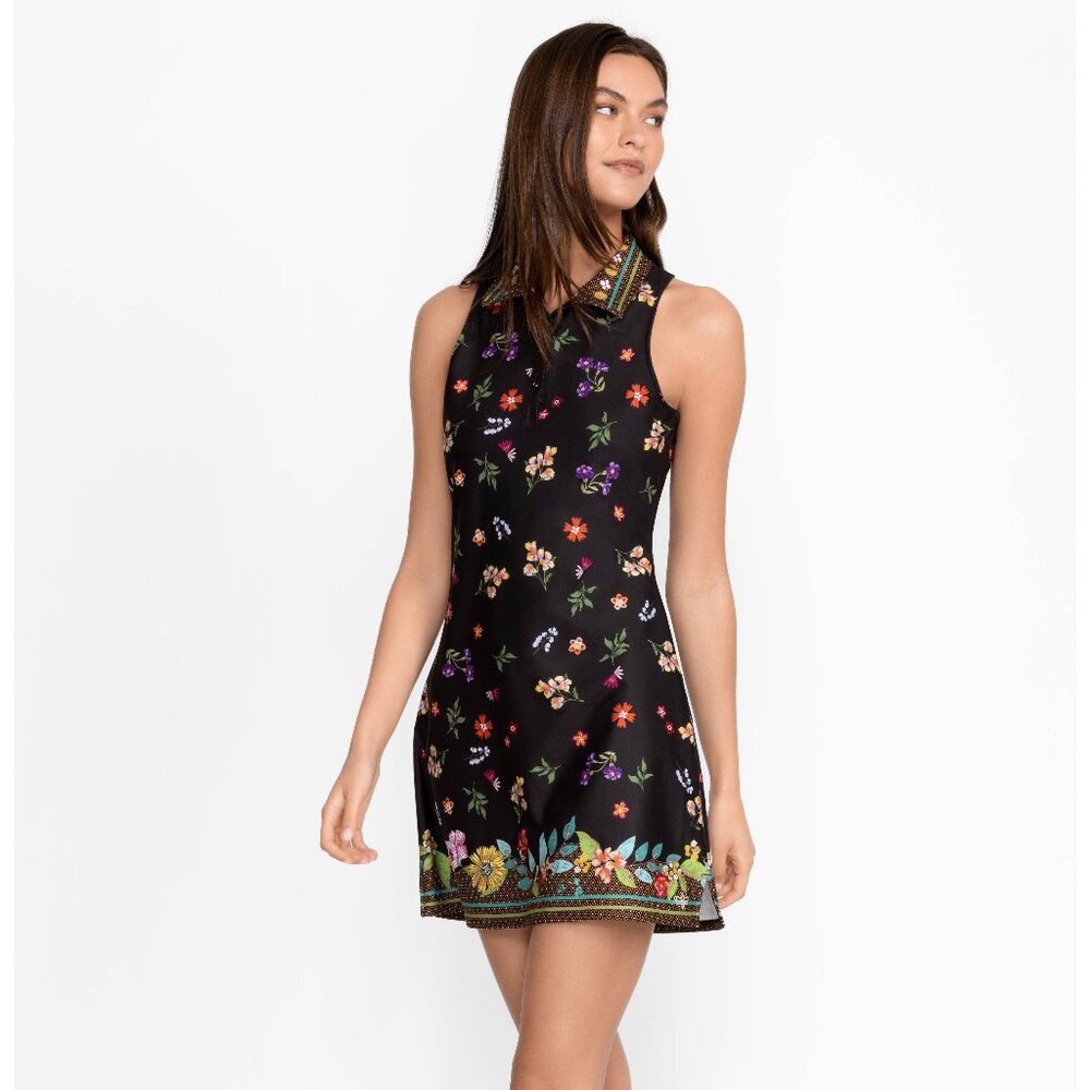 NWT - Johnny Was Bee Active Polo Tank Dress - Size XL